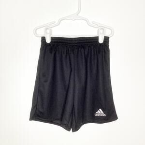 Adidas Black Logo Athletic Activewear Shorts Size Small
